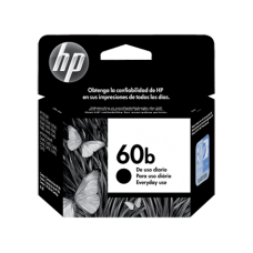 Cartucho de Tinta HP 60b Preto - CC636WB